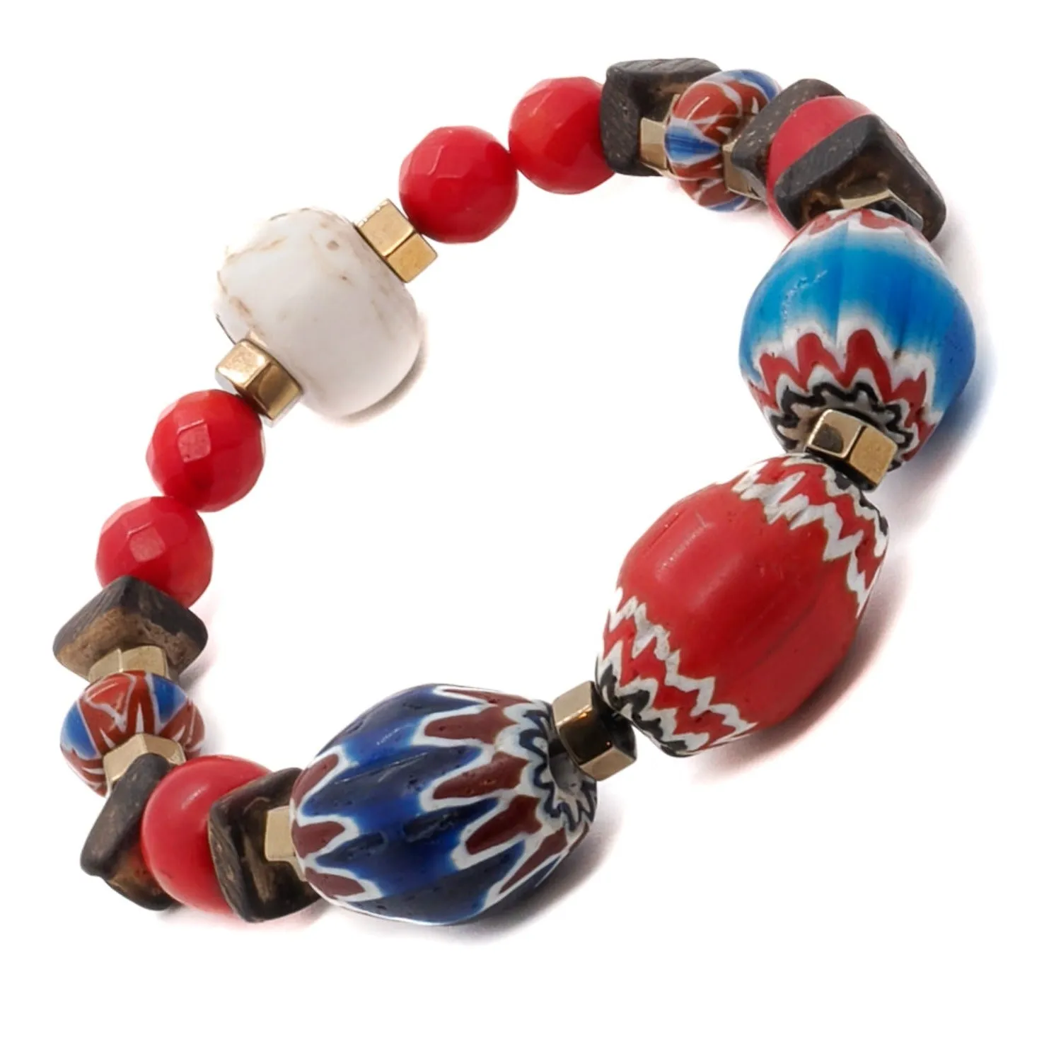Colorful Beaded Bohemian Bracelet