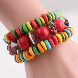 Colorful Bohemian Wrap Bracelet