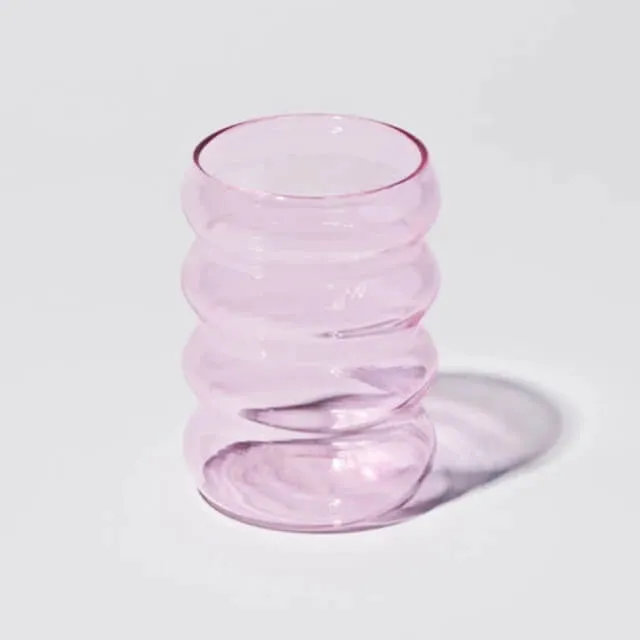 Colorful Bubble Glass Cups