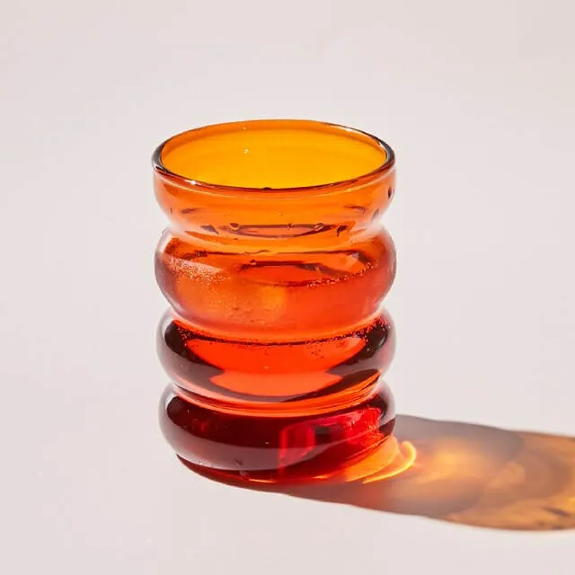 Colorful Bubble Glass Cups
