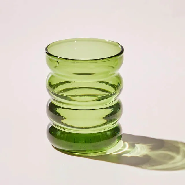 Colorful Bubble Glass Cups