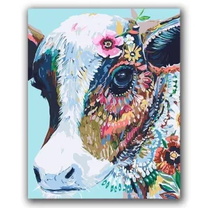 Colorful Cow | Number Painting (NEW)