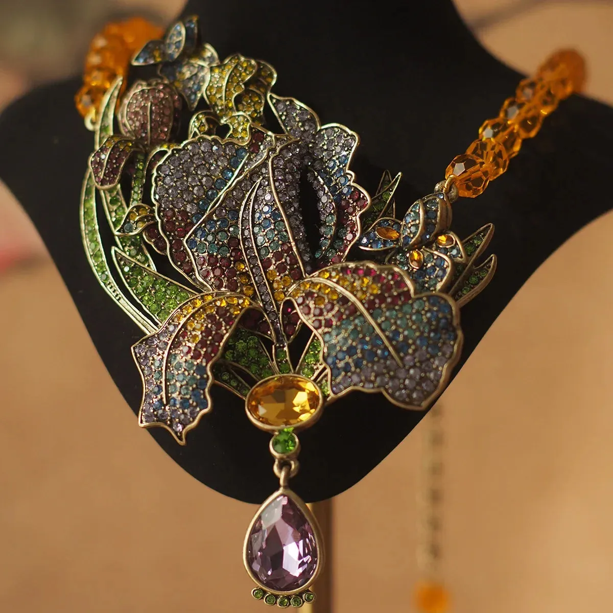Colorful Crystal Necklace