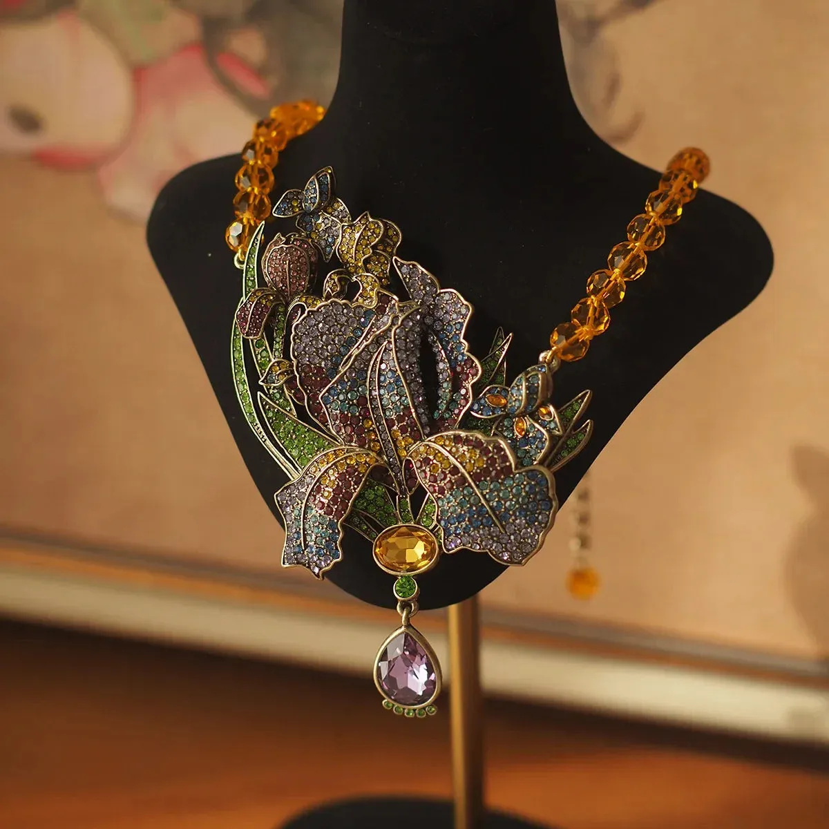 Colorful Crystal Necklace