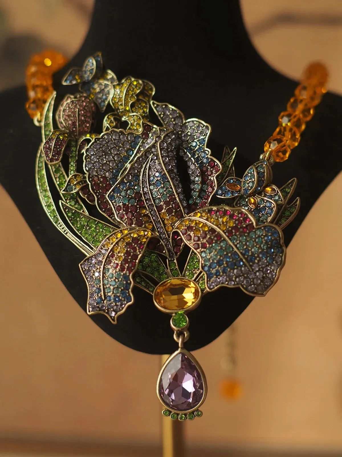 Colorful Crystal Necklace