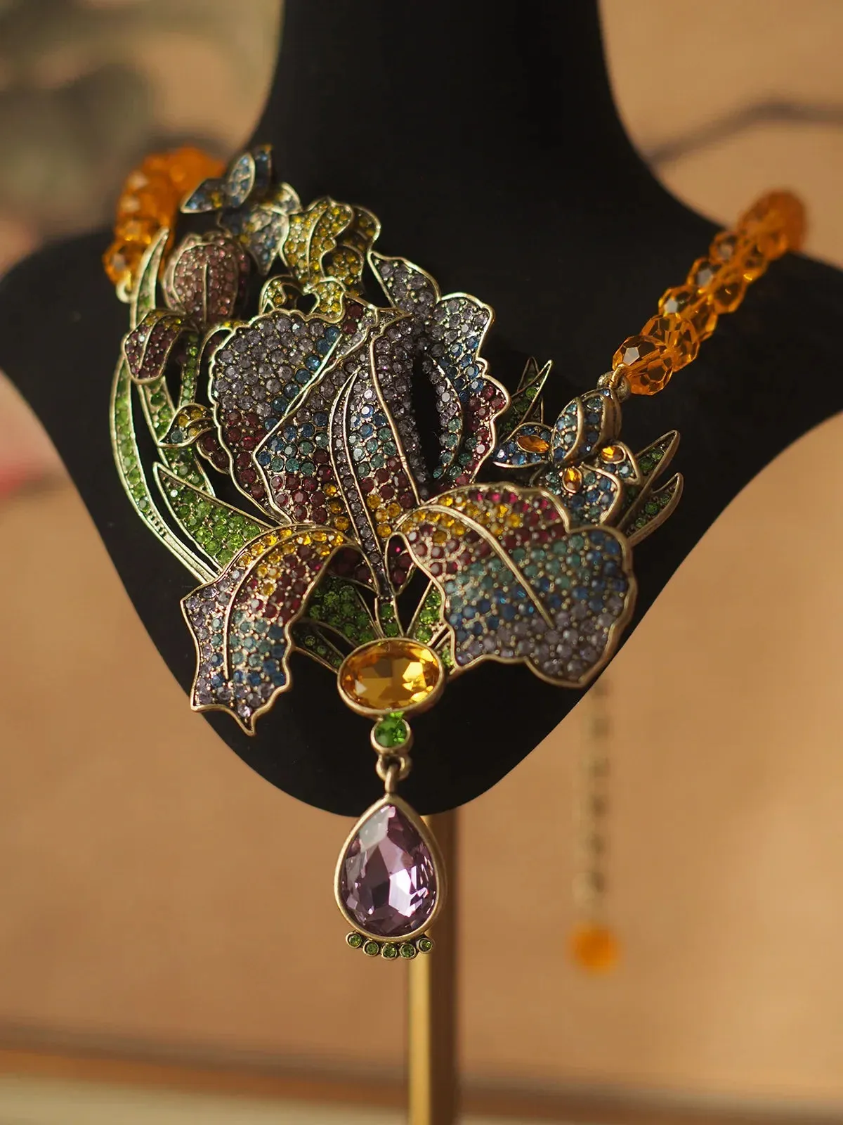 Colorful Crystal Necklace
