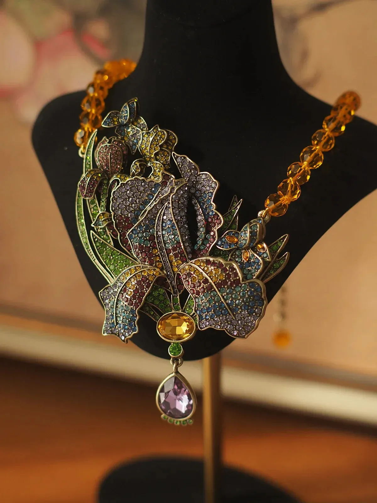 Colorful Crystal Necklace