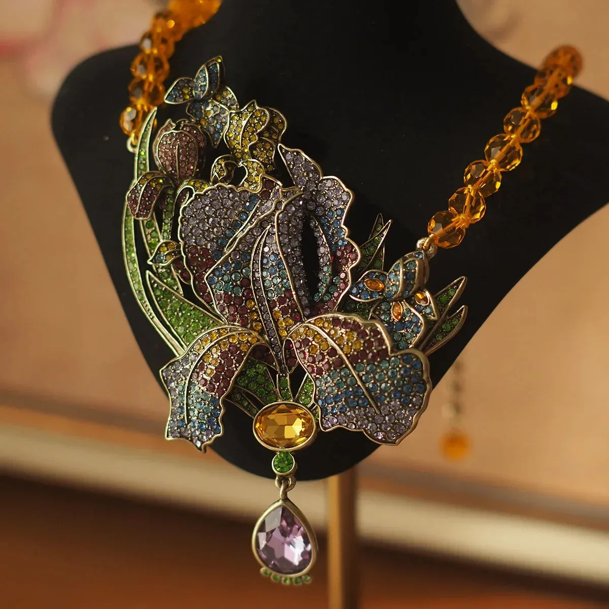 Colorful Crystal Necklace