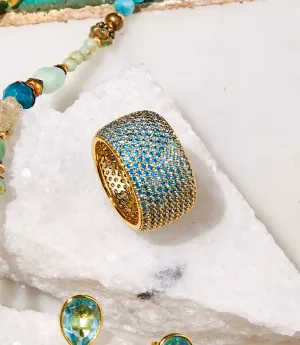 Colorful Crystal Ring