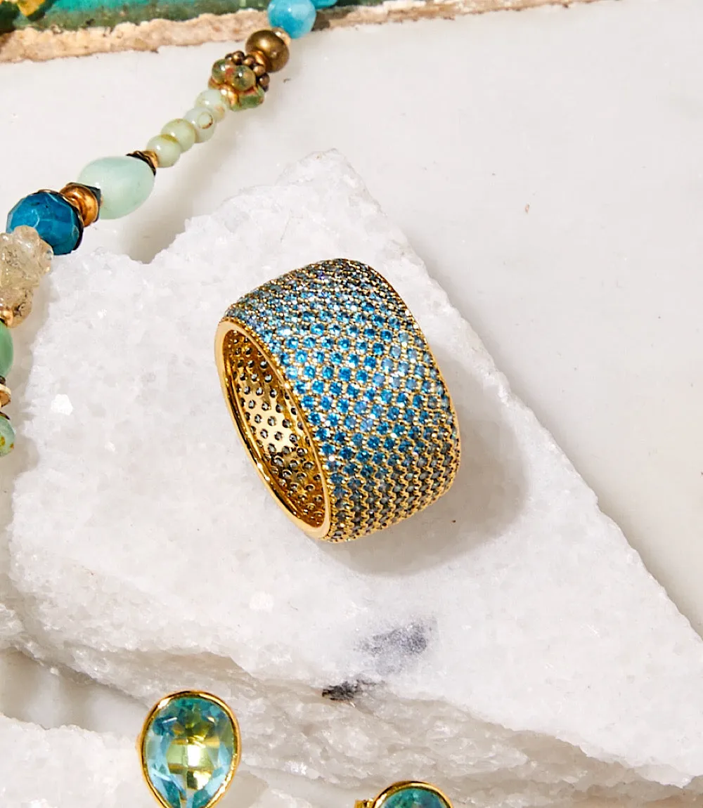 Colorful Crystal Ring