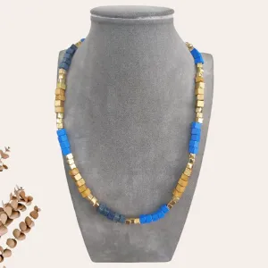 Colorful Cube Beads Necklace