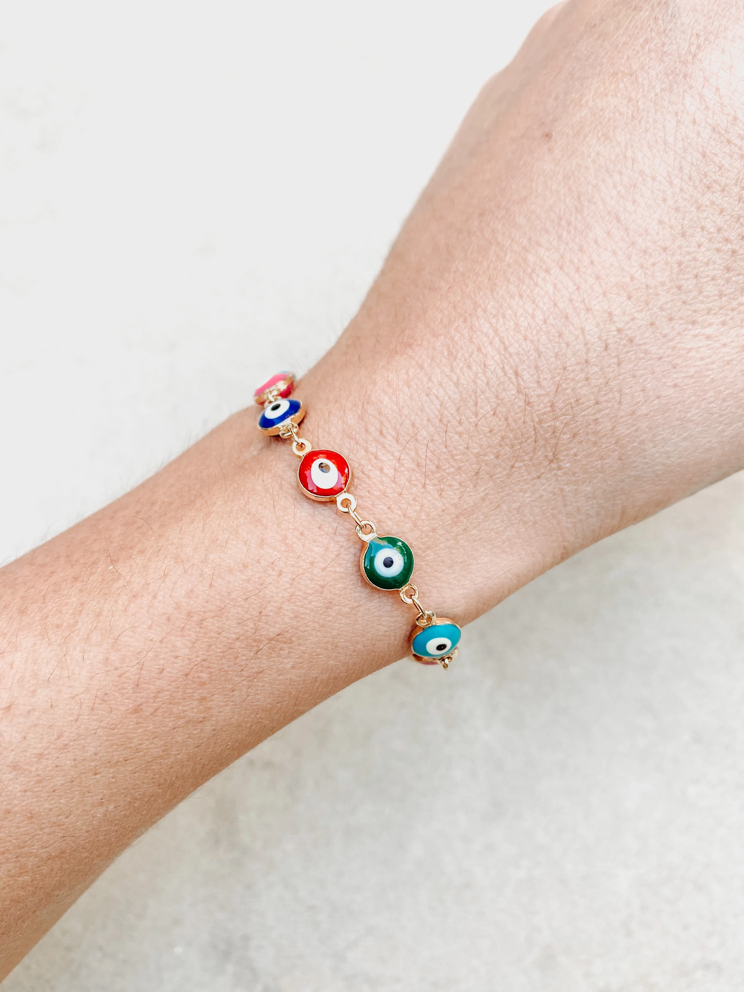 Colorful Eye Bracelet