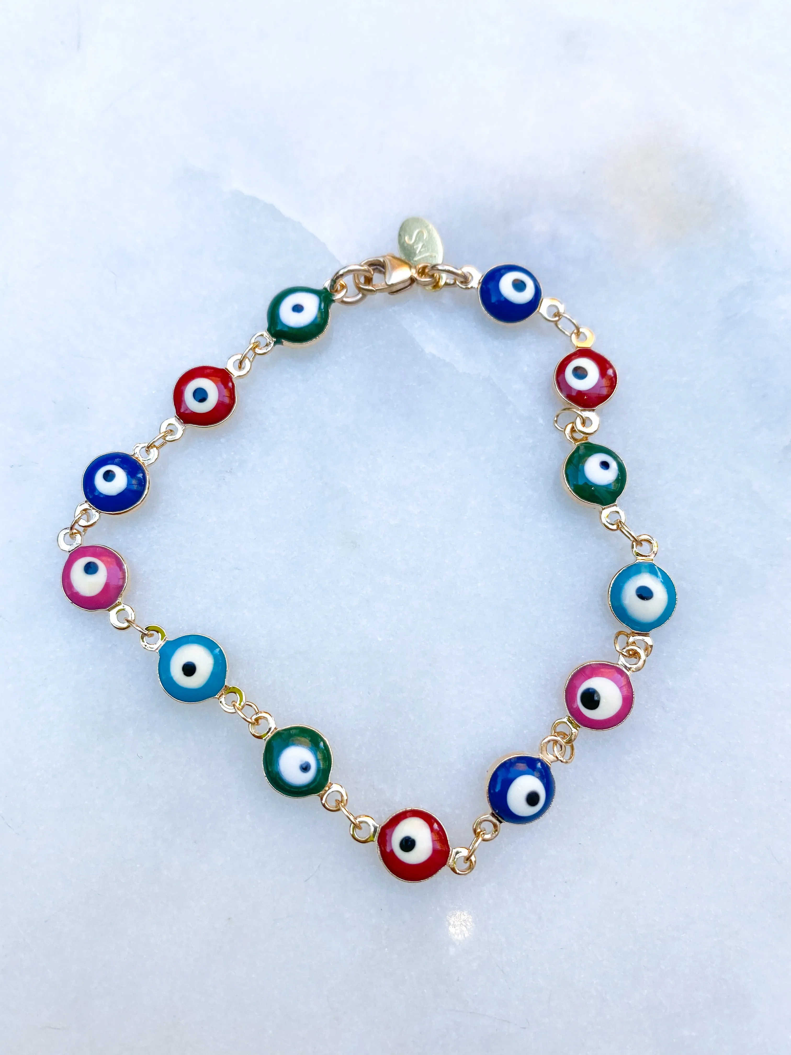 Colorful Eye Bracelet