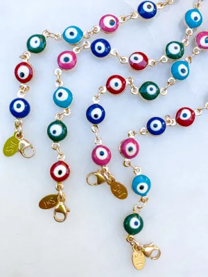 Colorful Eye Bracelet