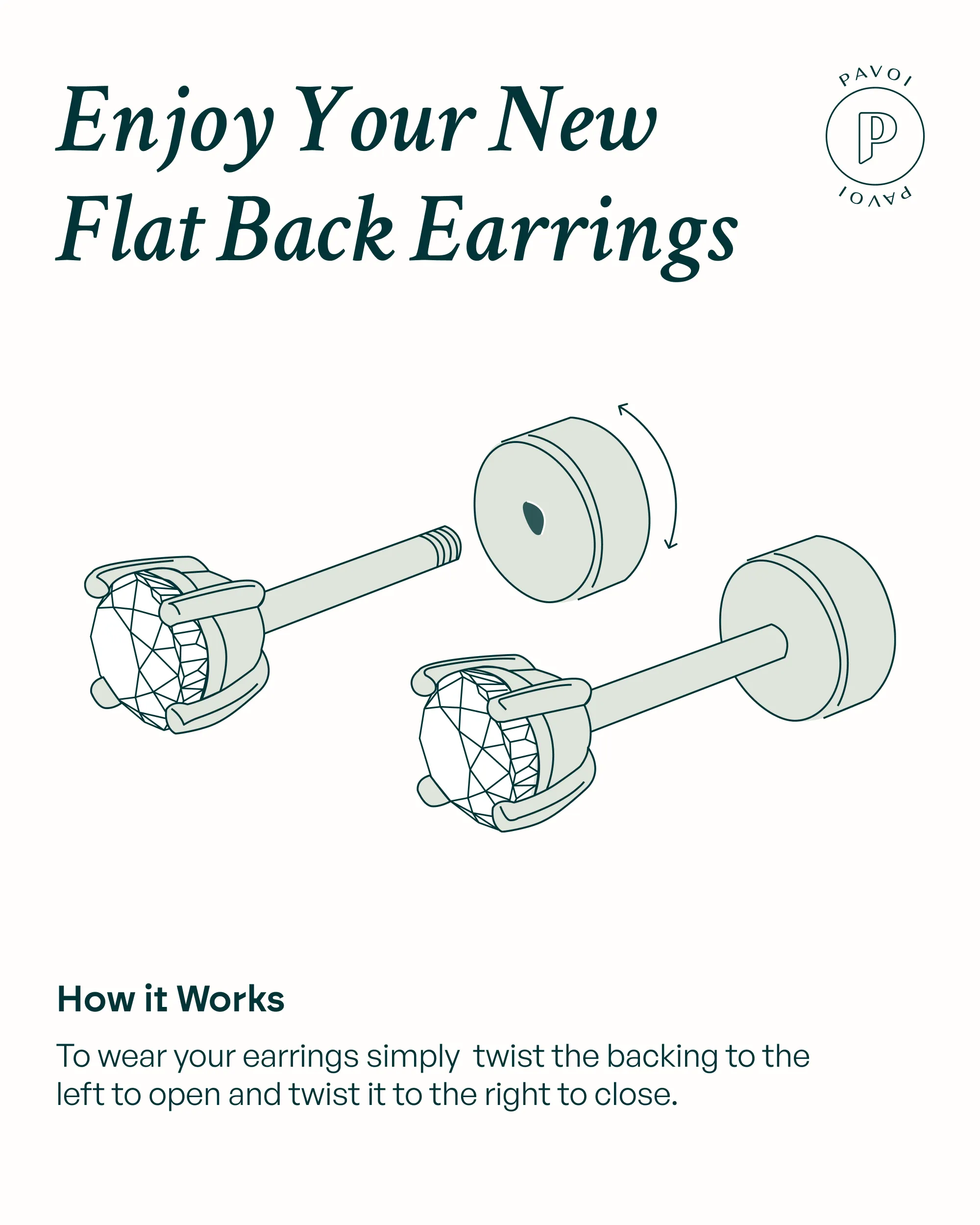 Colorful Flatback Earrings