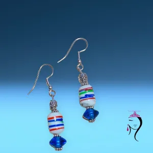 Colorful Glass Earrings #22016