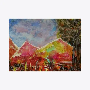 Colorful hills