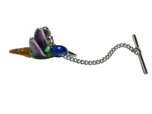 Colorful Hummingbird Tie Tack