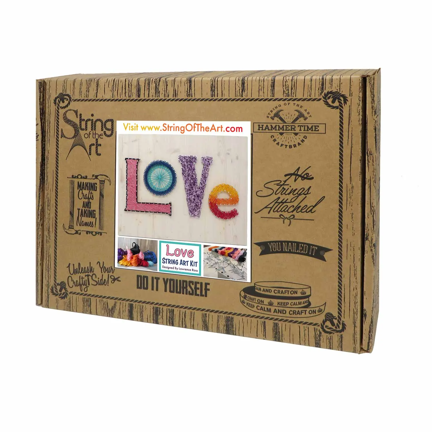 Colorful Love String Art Kit