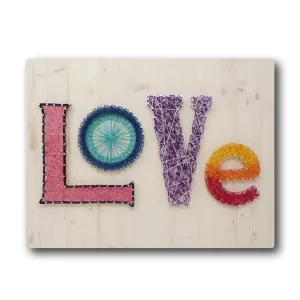 Colorful Love String Art Kit
