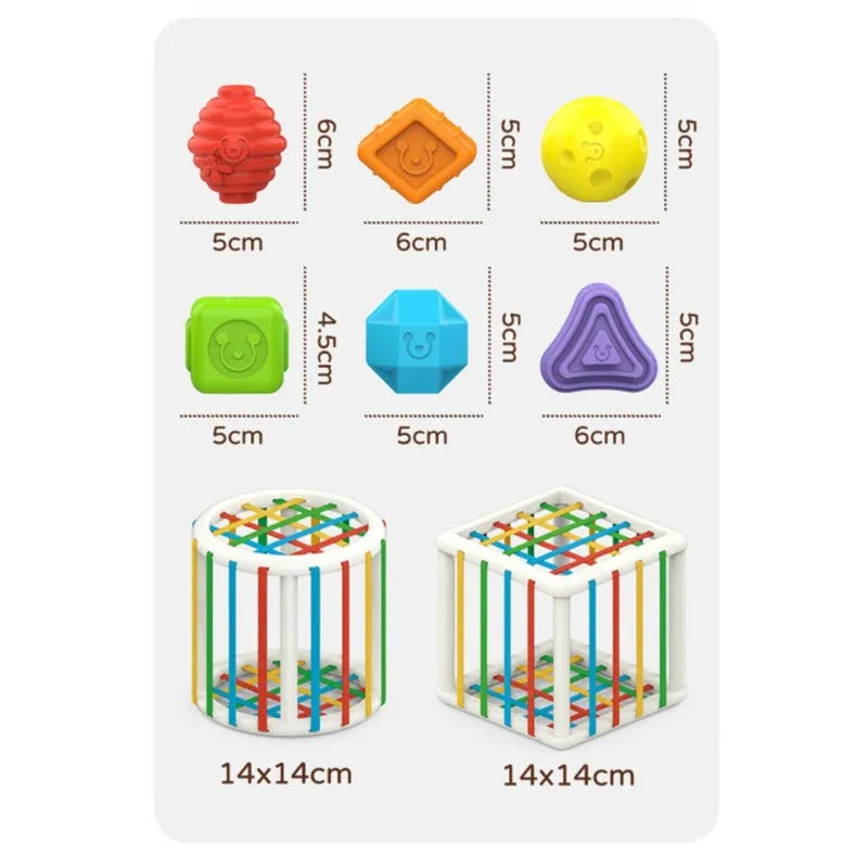Colorful Montessori Learning Baby Toy