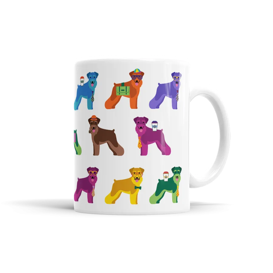 Colorful Schnauzer Mug