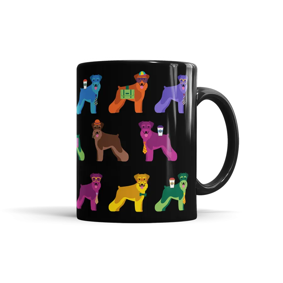 Colorful Schnauzer Mug