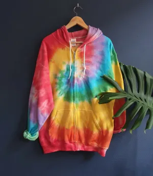 Colorful Tie-Dye Jacket