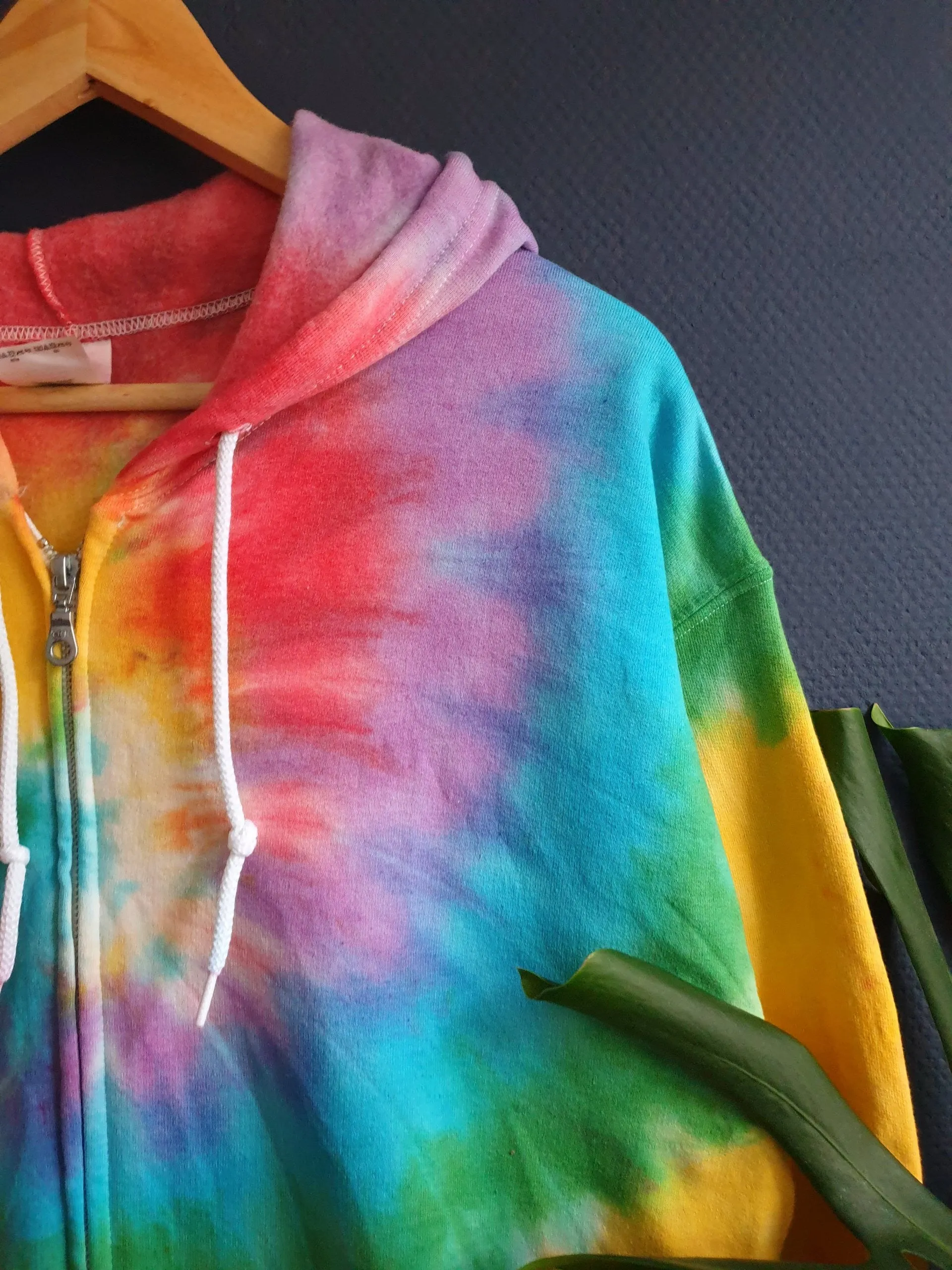 Colorful Tie-Dye Jacket