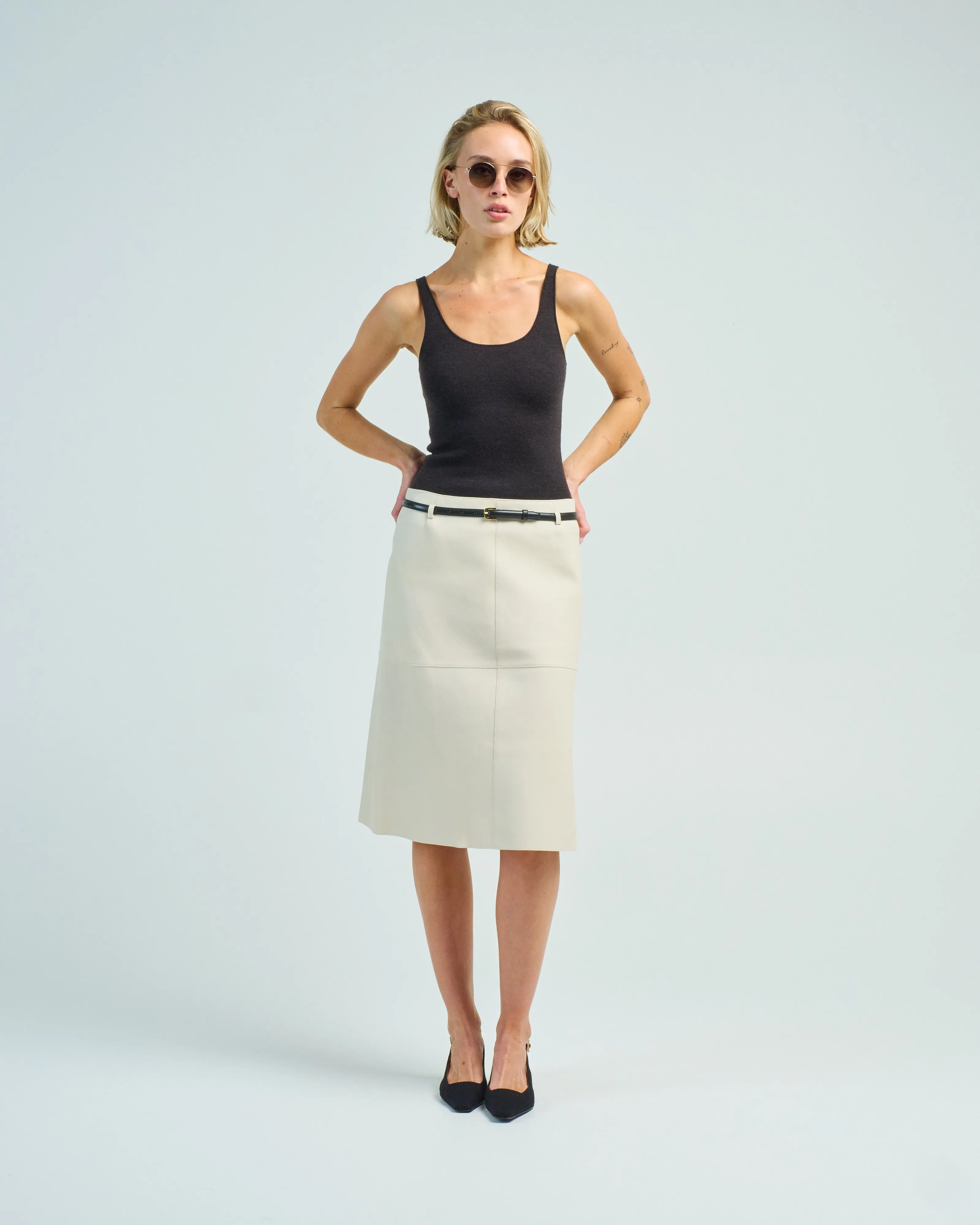 compact knit tank