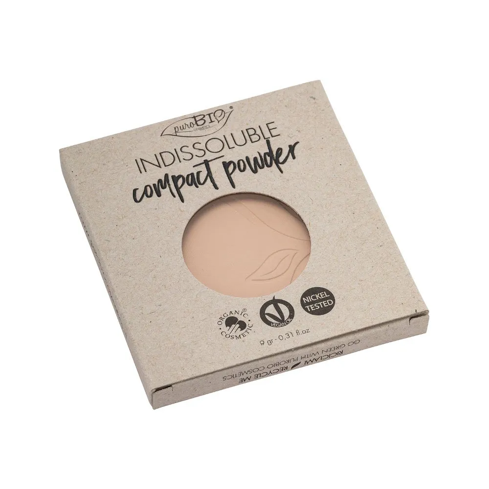 COMPACT POWDER INDISSOLUBLE n. 02 REFILL - Pink undertone