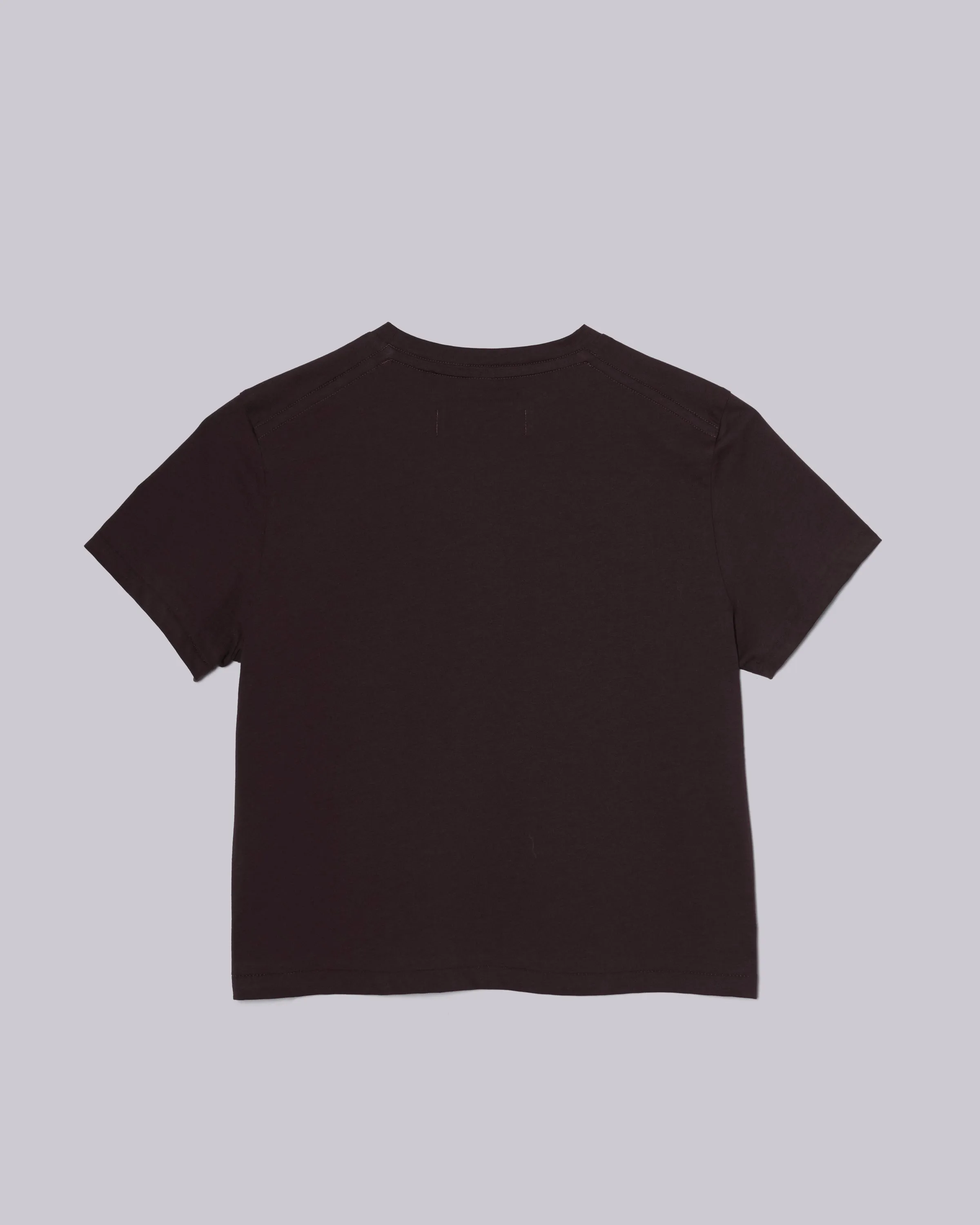 COMPACT TEE IN BROWN