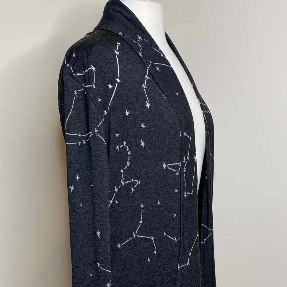 Constellation Pattern Lightweight Cardigan