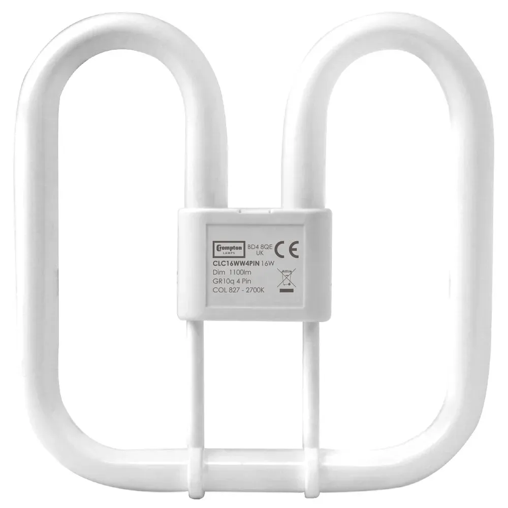 Crompton 16w GR10q 4-Pin Compact Fluorescent CC