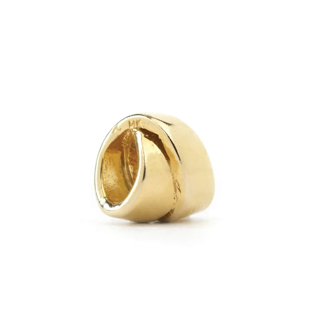 Curly Q, 14K Gold