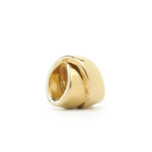 Curly Q, 14K Gold