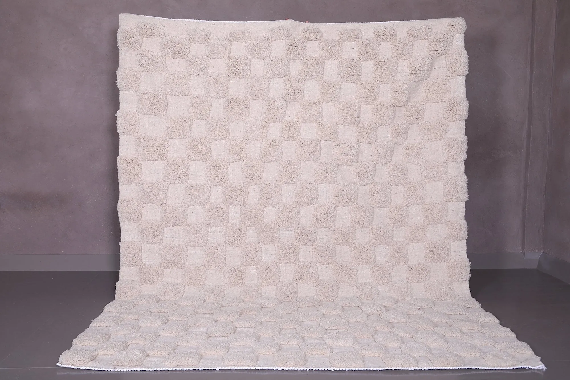 Custom Moroccan Checkered rug - Handmade Berber rug