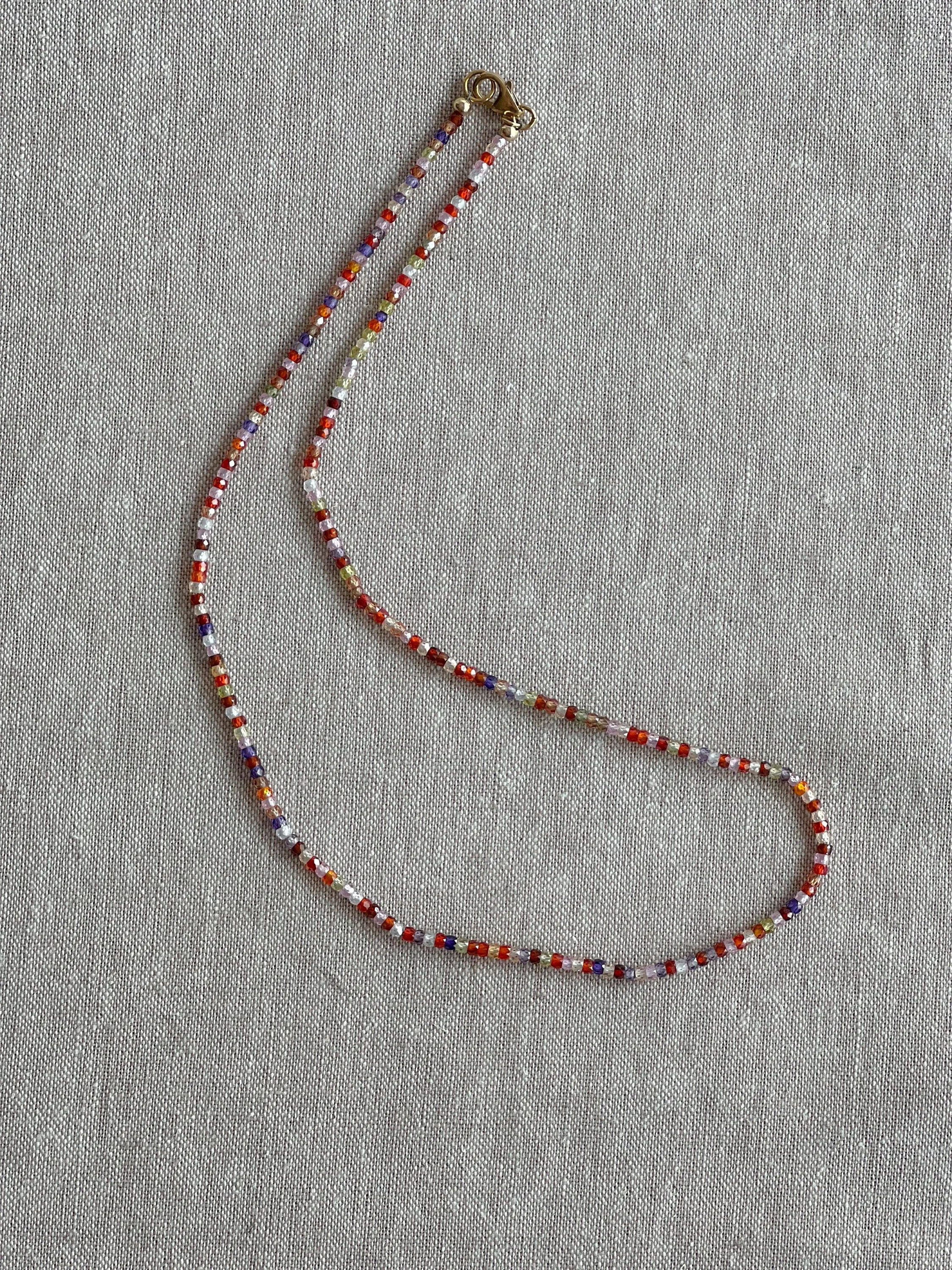 Dainty Cubic Zirconia Necklace