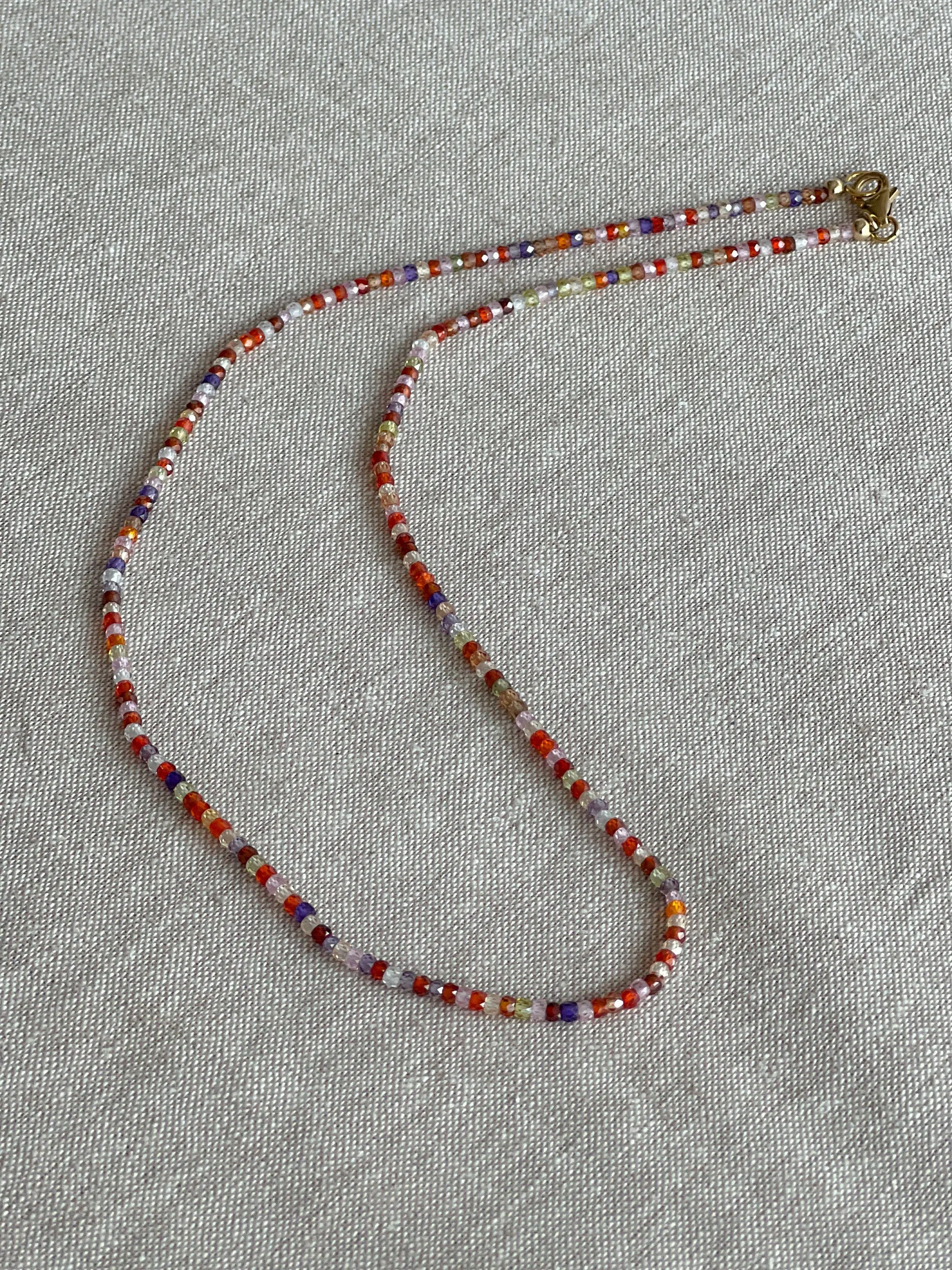 Dainty Cubic Zirconia Necklace