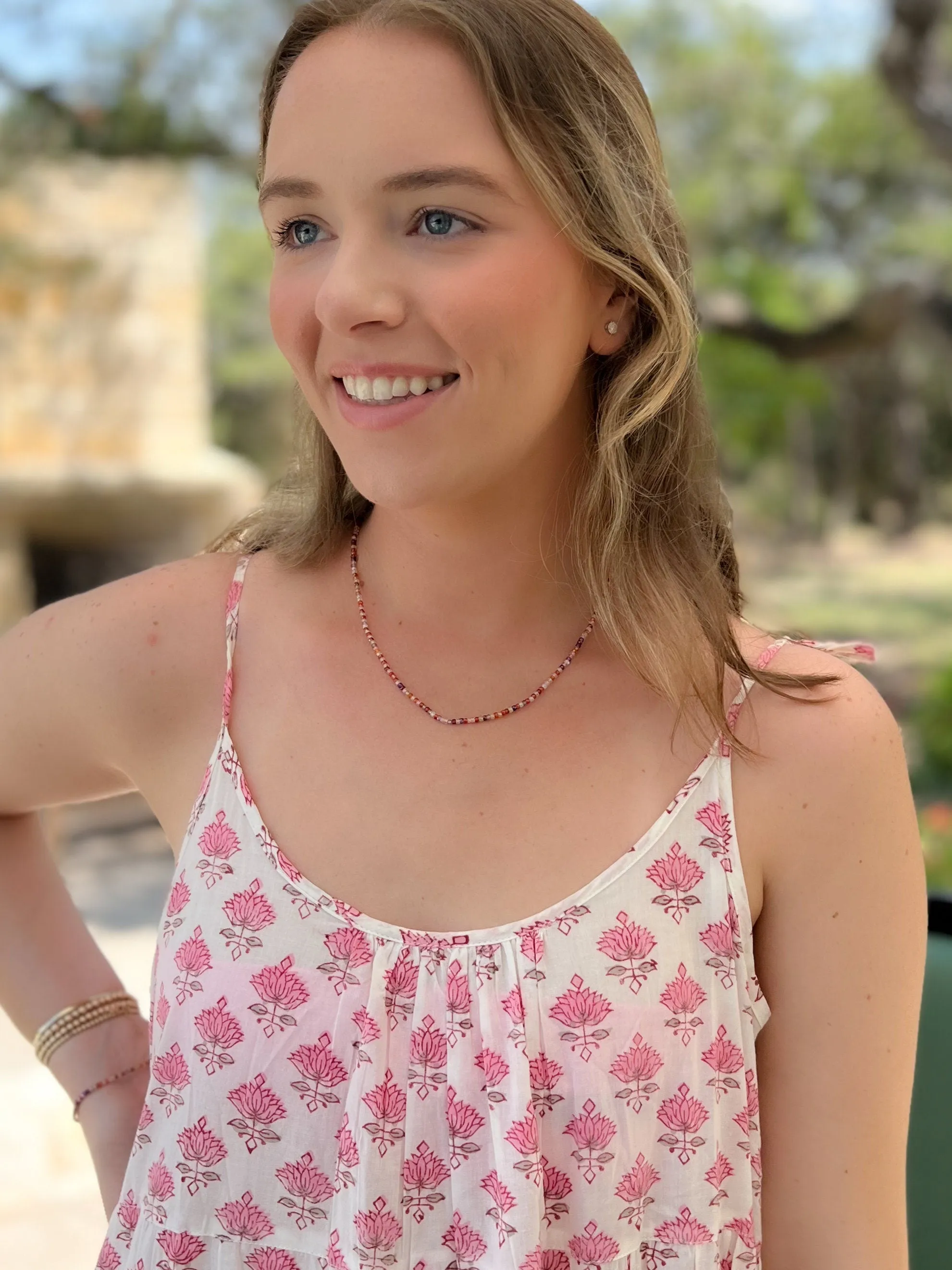 Dainty Cubic Zirconia Necklace