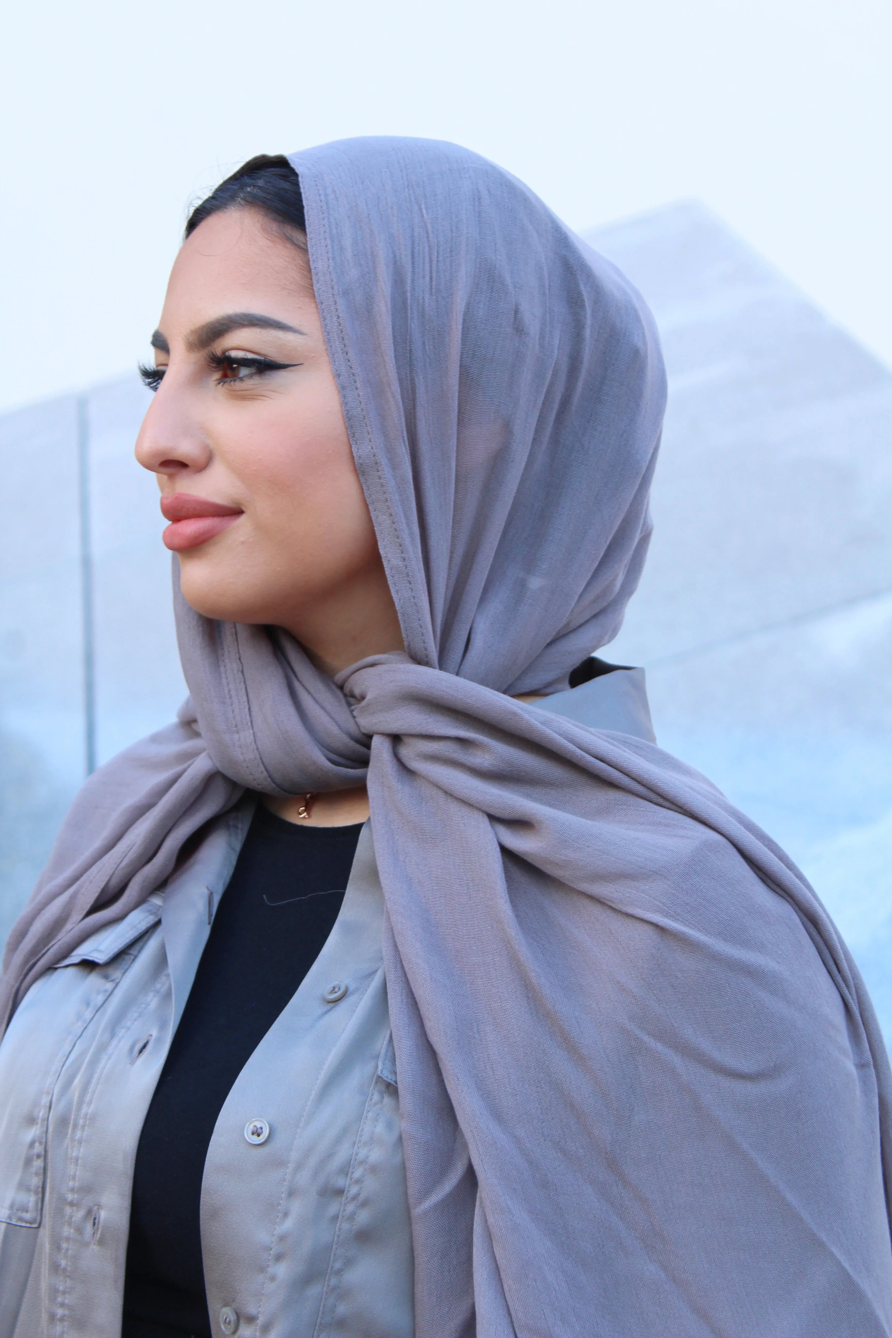 Dawn Gray Scarf