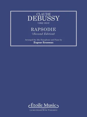 DEBUSSY - RHAPSODY ALTO SAX/PIANO ARR ROUSSEAU