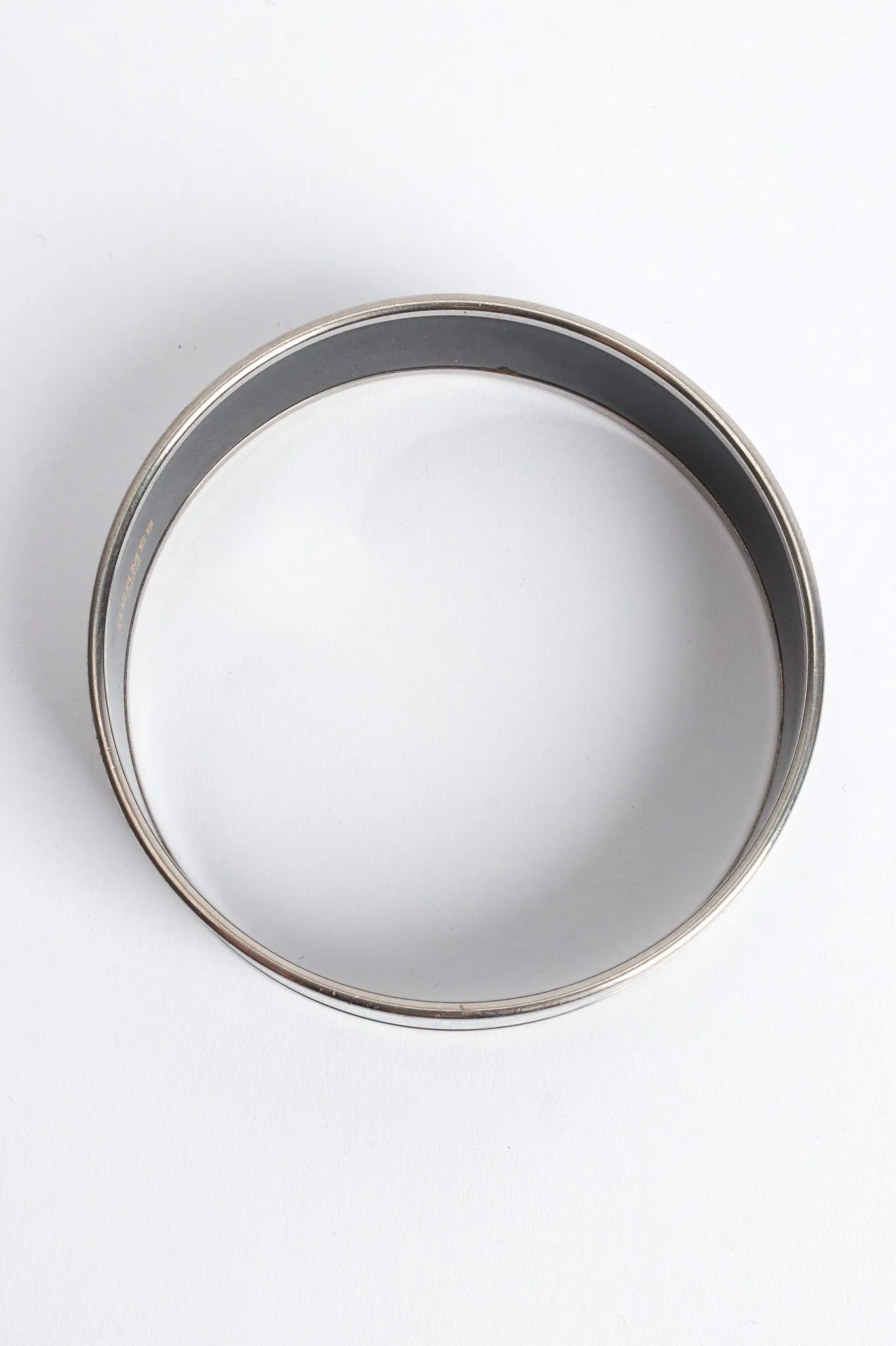 Deco Ribbon Wide Enamel Bracelet