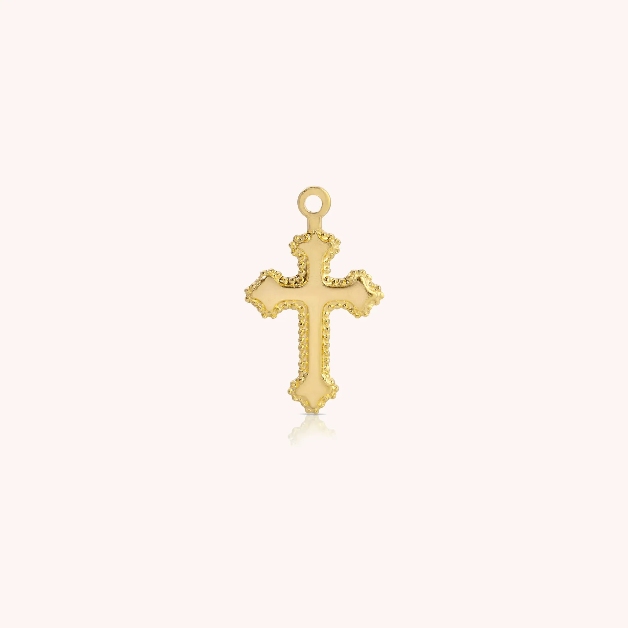 Detailed Cross Charm