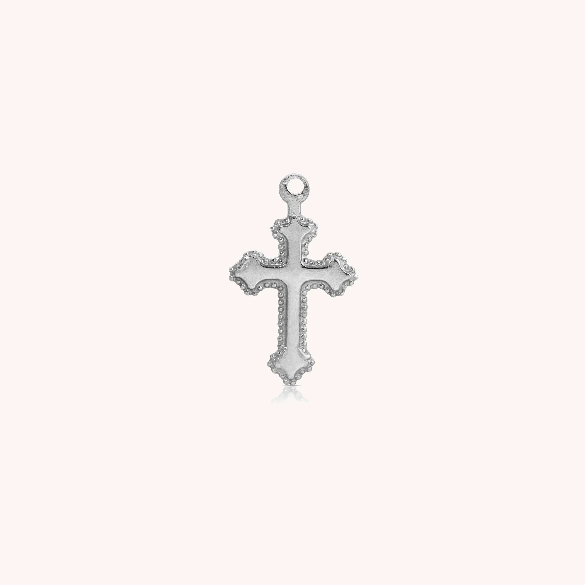 Detailed Cross Charm