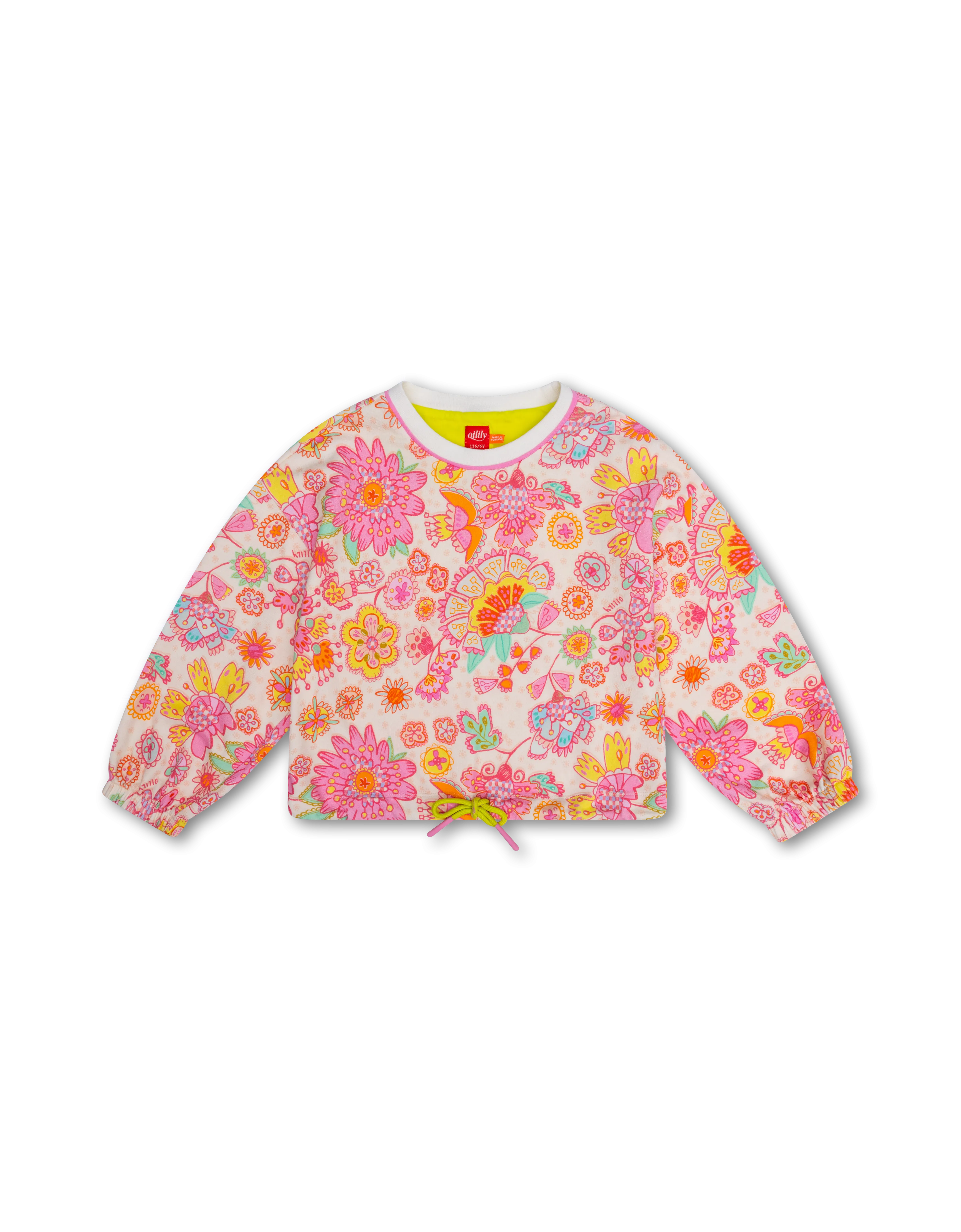 Detailed flowers sweatshirt by Oilily