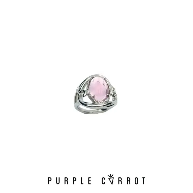 Detailed Oval Ring