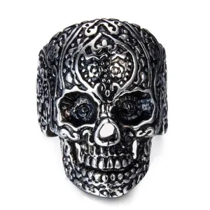 Detailed Skull Ring