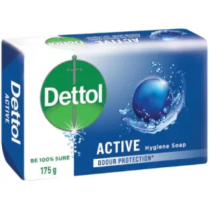 Dettol Soap Active 175g - 4 Pack