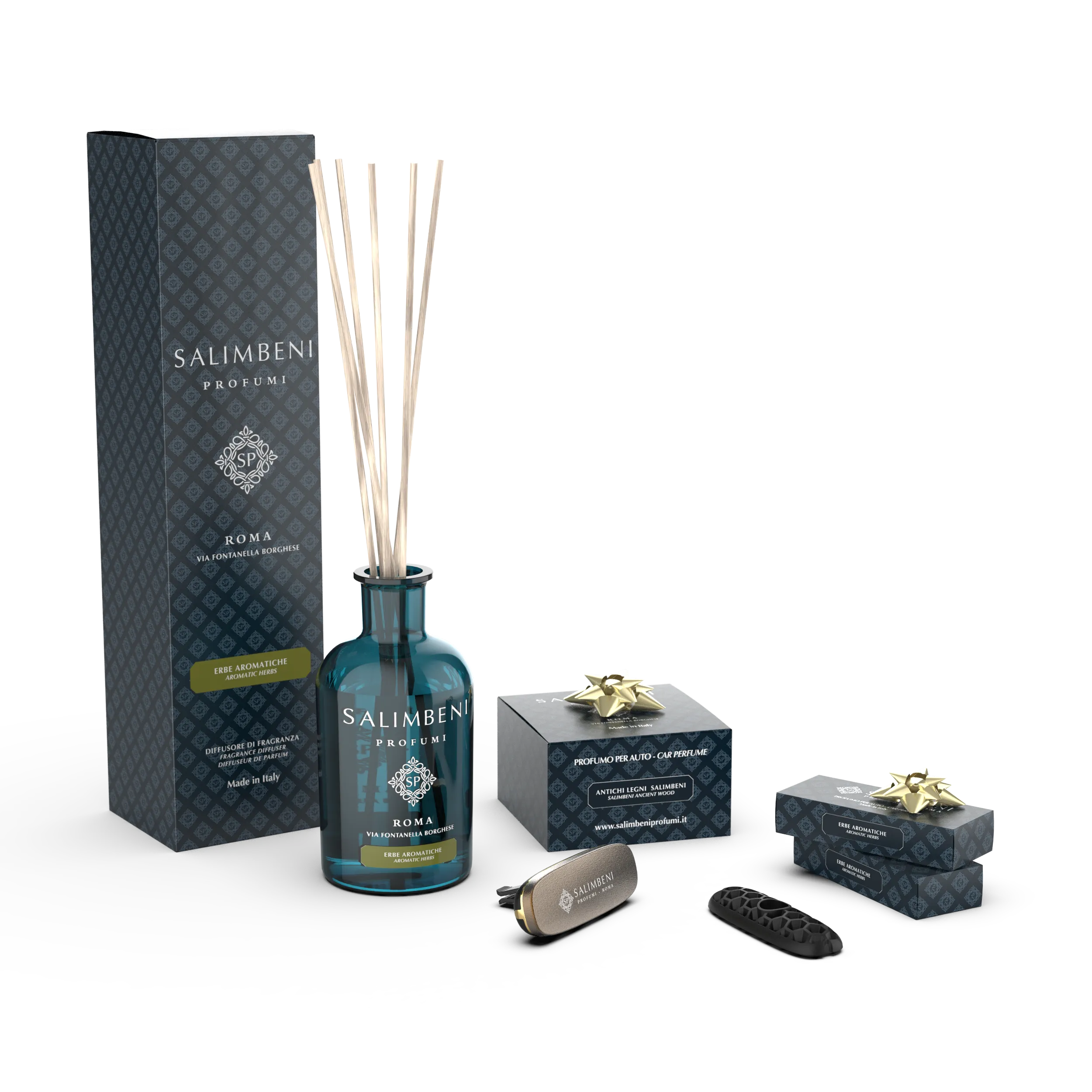 Diffusore a Bastoncini 250 ml (FRAGRANZA A SCELTA)   Profumatore per Auto nella stessa fragranza in PROVA OMAGGIO   2 ricariche auto nella stessa fragranza in PROVA OMAGGIO